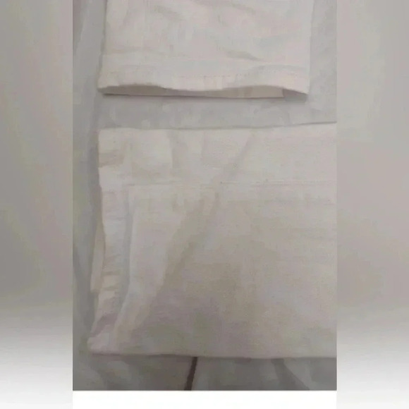 💥HOST PICK Adriano Goldschmied White Embroidered Stilt Cigarette Jeans Size 25R - Picture 8 of 13